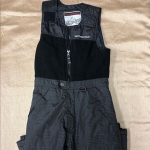 Weatherproof Kids Charcoal One Piece Snowsuit